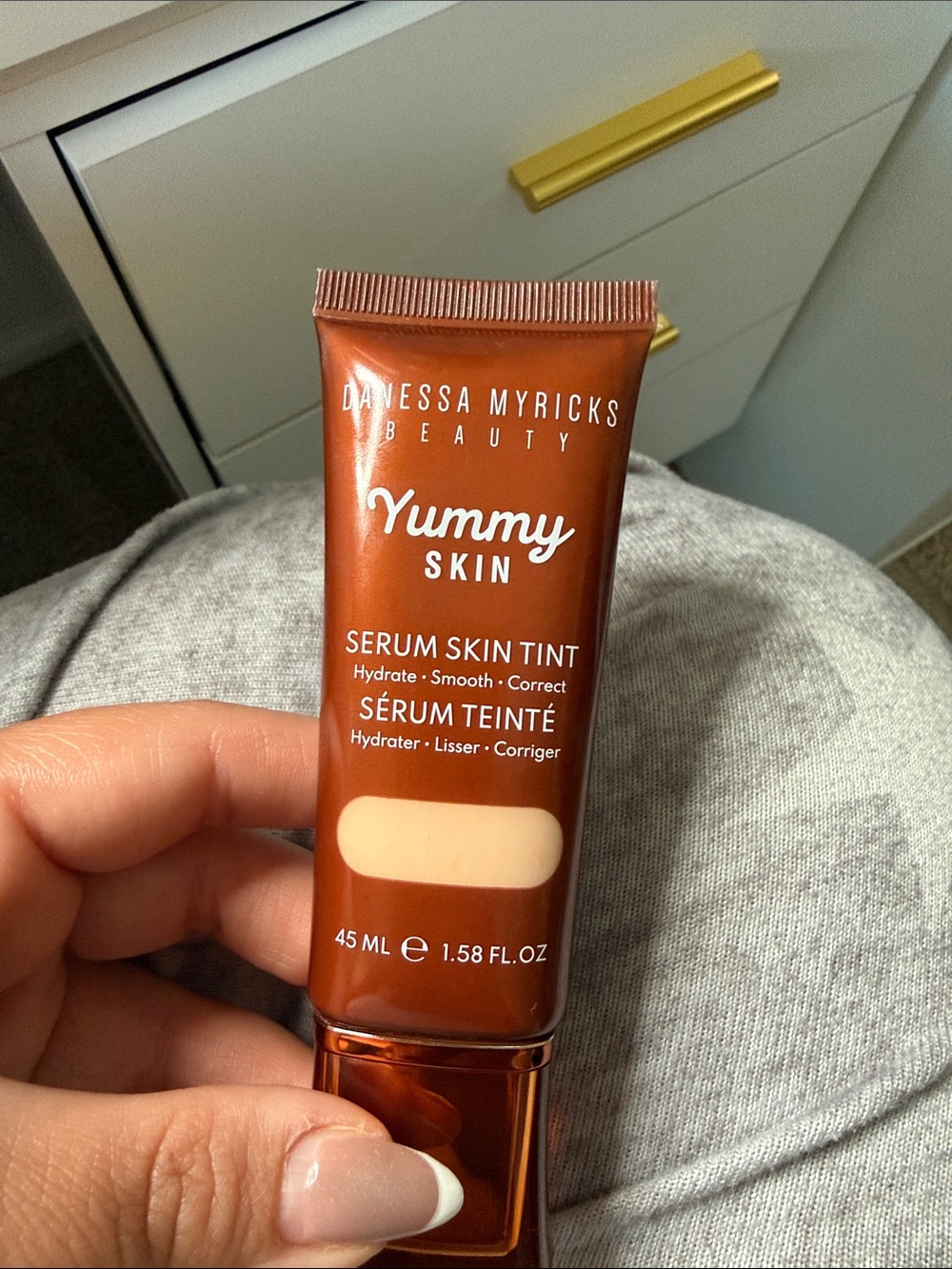 Danessa Myricks Beauty Yummy Skin Serum Skin Tint – shade 4 used 2x